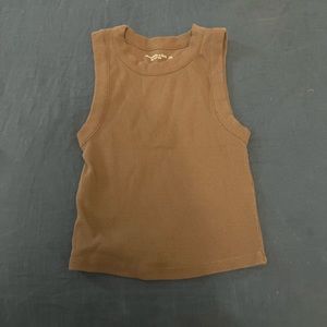 COPY - Abercrombie high neck cropped tank